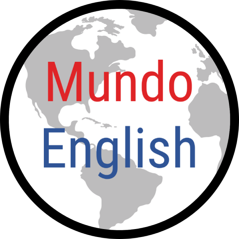 Escuela de inglés en línea Mundo English logo